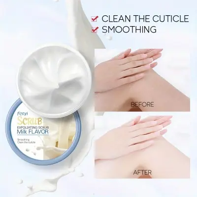 Picture of Fenyi Body Exfoliating Scrub Milk Flavor - 100gm