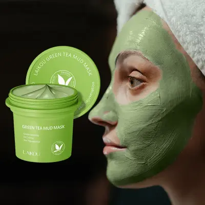 Picture of Laikou Green Tea Mud Mask - 100gm