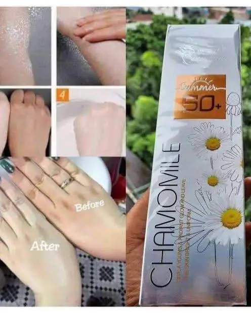 Picture of Chamomile Essence Shoothing, Moisturizing, Isolating And Protecting Sunscreen Spray SPF 50++