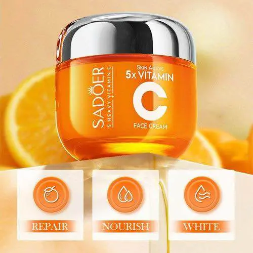 Picture of SADOER 5X Heavy Vitamin C Whitening Skin Active Face Cream-50gm