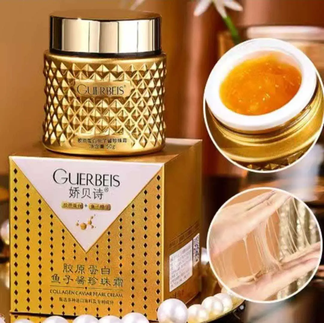 Picture of GUERBEIS LUXURY COLLAGEN PEARL CREAM WITH COFFEE 50 g
