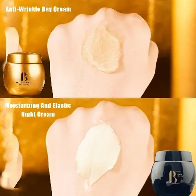 Picture of Black Gold Bandage Day Night Face Cream Set Anti Aging Repairing Moisturizing Nourishing Cream -110gm