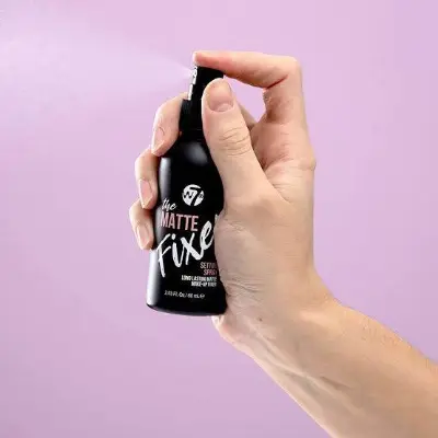 Picture of W7 The Matte Fixer Makeup Setting Spray 60ml | Long-Lasting Matte Finish