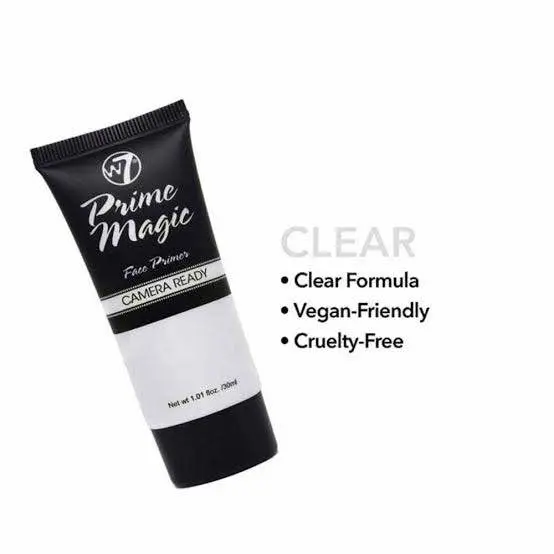 Picture of W7 Prime Magic Camera Ready Face Primer 30ml | Makeup Base for Smooth & Flawless Look