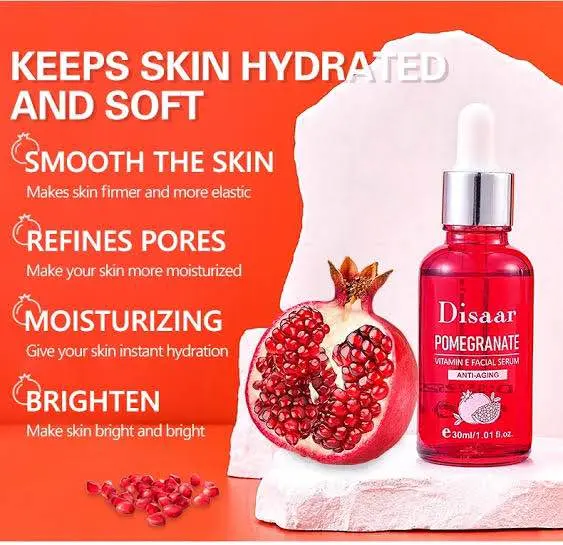 Picture of Disaar red pomegranate skin care serum pore shrinking serum hydrating face serum-30ml