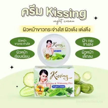 Picture of Kissing Anti Melasma & Whitening Plus Night Cream-15gm ( Thailand)
