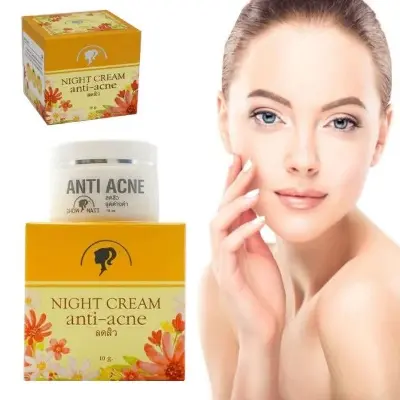 Picture of Night Cream Anti-Acne For clean and clear skin -10Gm ( Thailand)