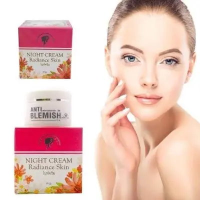 Picture of Night Cream Radiance Skin, Anti Blemish Cream Night Radiance Cream- 10gm ( Thailand)