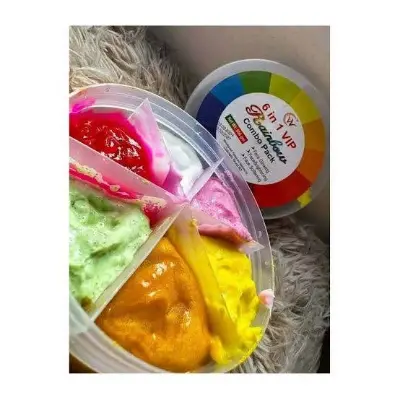 Picture of 6 in 1 VIP Rainbow Facial Kit Combo Pack | Facial Kit Combo