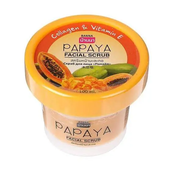 Picture of Papaya Facial Scrub Collagen & Vitamin E 100ml