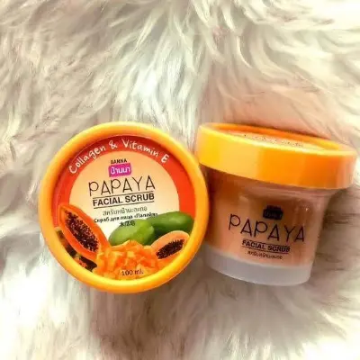 Picture of Papaya Facial Scrub Collagen & Vitamin E 100ml