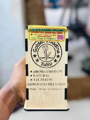 Picture of Golden Modina Tulip Saffron goat milk lotion 300ml