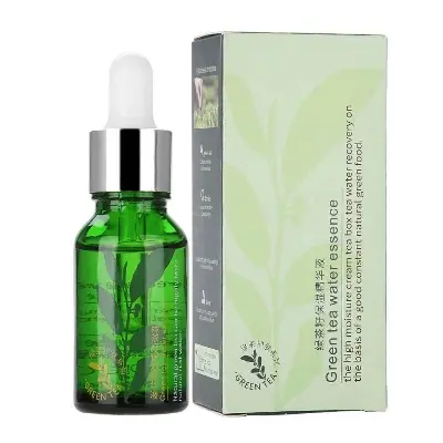 Picture of Green Tea Seed Facial Serum, Face Skin Moisturizing + Shrink Pores + Anti-aging Hyaluronic Acid Serum, 15ml