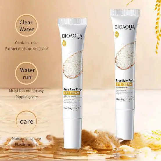 Picture of BIOAQUA Rice Raw Pulp Rice Extracted Eye Cream- 20g