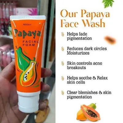 Picture of Mistine Papaya Facial Foam 100g