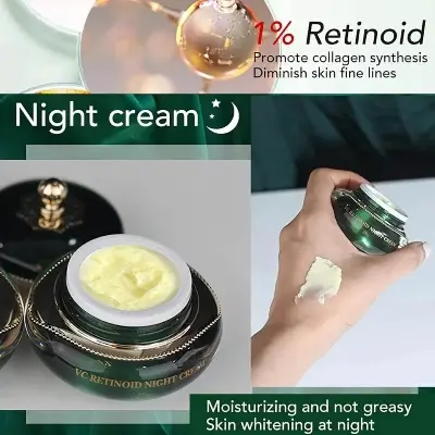 Picture of AILKE Organic Retinol Day And Night Cream Advanced Vitamin C & E Lifting Firming And Whitening 2 In 1 Face Cream