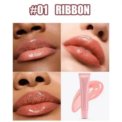 Picture of FAFAMOON “The Peptide Lip Tint" in Ribbon Jelly lipgloss