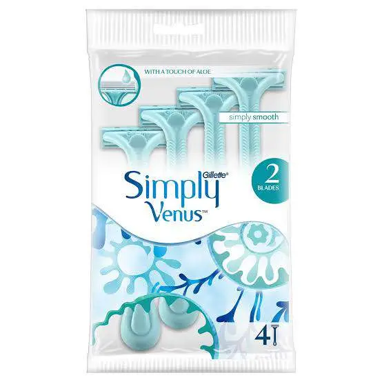 Picture of Simply Venus 2 Razor New 4 Pieces