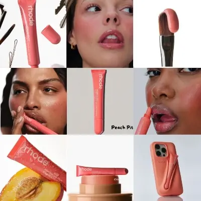 Picture of Rhode  Peach Pit Peptide Lip Tint & Lipstick 10 ml/0.3 oz