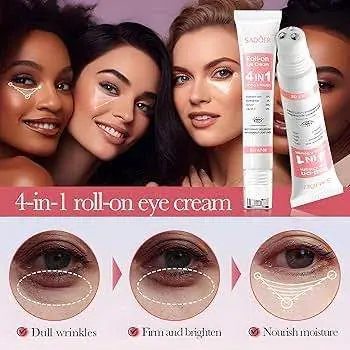 Picture of SADOER 4-in-1 Multi-Action Firming and Nourishing roll-on Eye Cream-20gm