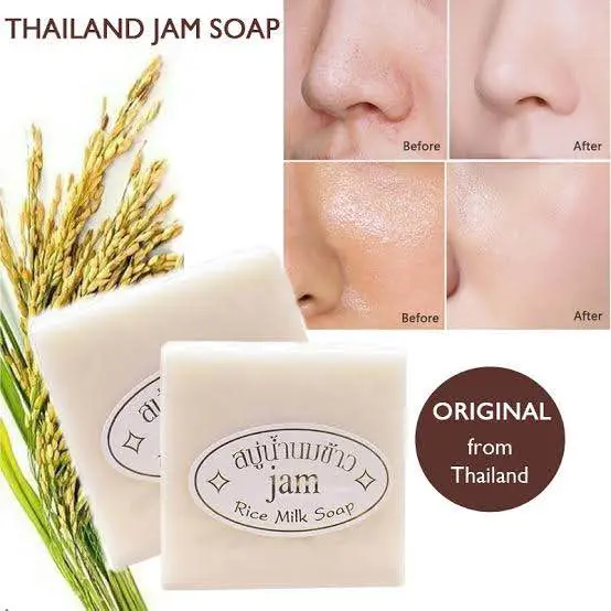 Picture of JAM Rice Soap Handmade Whitening Collagen-65gm (Thailand)