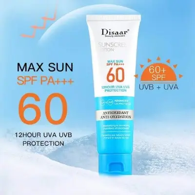 Picture of Disaar Sunscreen Lotion Max Sun SPF60 Antioxidant -50ml