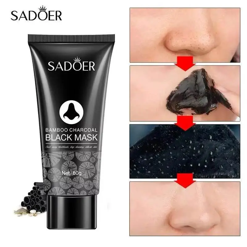 Picture of SADOER Bamboo Charcoal Black Mask - 60gm