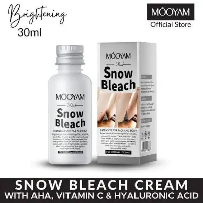 Picture of MOOYAM Snow Bleach Cream Private Part Underarm Whitening Lotion Skin Dark Spot Body Bikini Area Cream-30ml