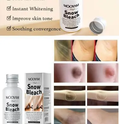 Picture of MOOYAM Snow Bleach Cream Private Part Underarm Whitening Lotion Skin Dark Spot Body Bikini Area Cream-30ml