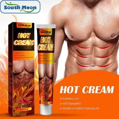 Picture of South Moon Fat Burning Slimming Cream Tighten Abdominal Strengthening Belly Tummy Cellulite Reduction Men Muscles Massage Cream-20gm
