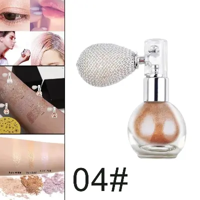 Picture of Glitter Spray Body & High Gloss Powder Spray Shimmer Sparkle Powder for Face & Body-#04