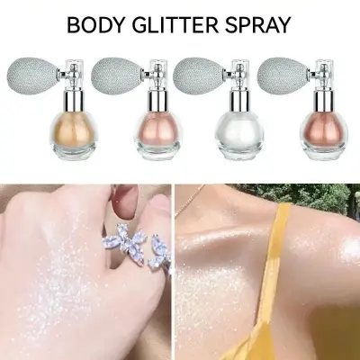 Picture of Glitter Spray Body & High Gloss Powder Spray 4 Colors Shimmer Sparkle Powder for Face & Body-1PCS