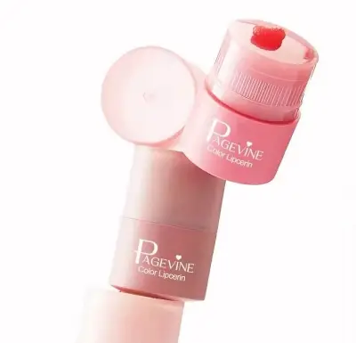 Picture of PAGE VINE Lip Serum Twist Lipstick Lip Gloss Moisturizing Fade Lip Pattern Lip Gloss