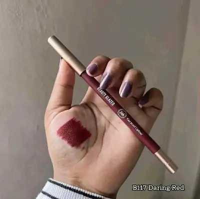 Picture of BEAUTY GLAZED Waterproof Matte Lip Liner Pencil-117 DARING RED
