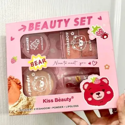 Picture of Kiss Beauty 4 in 1 Bear Nice to Meet You Beauty Set