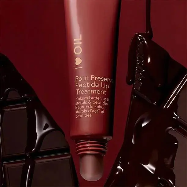 Picture of Page Vine Peptide Lip Gloss Butter Lip Balm Ca - Hydrating Peptide Lip Shiny Lip Stain Tint Long Lasting Lip Gloss Plumping Lip Oil -Coco cream