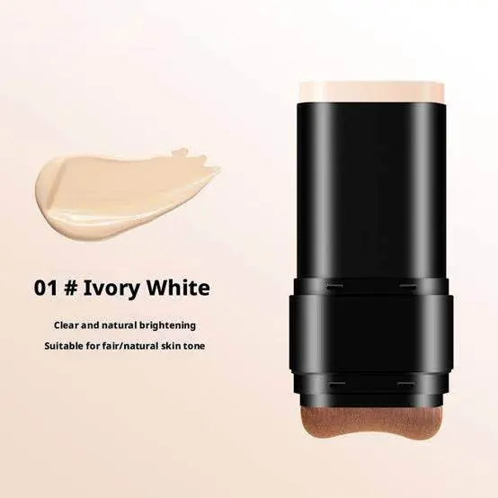 Picture of Kakashow Beauty Water Light Foundation Stick Moisturizing Concealer Face Acne Dark Circles Flawless Eraser Foundation Stick-#01