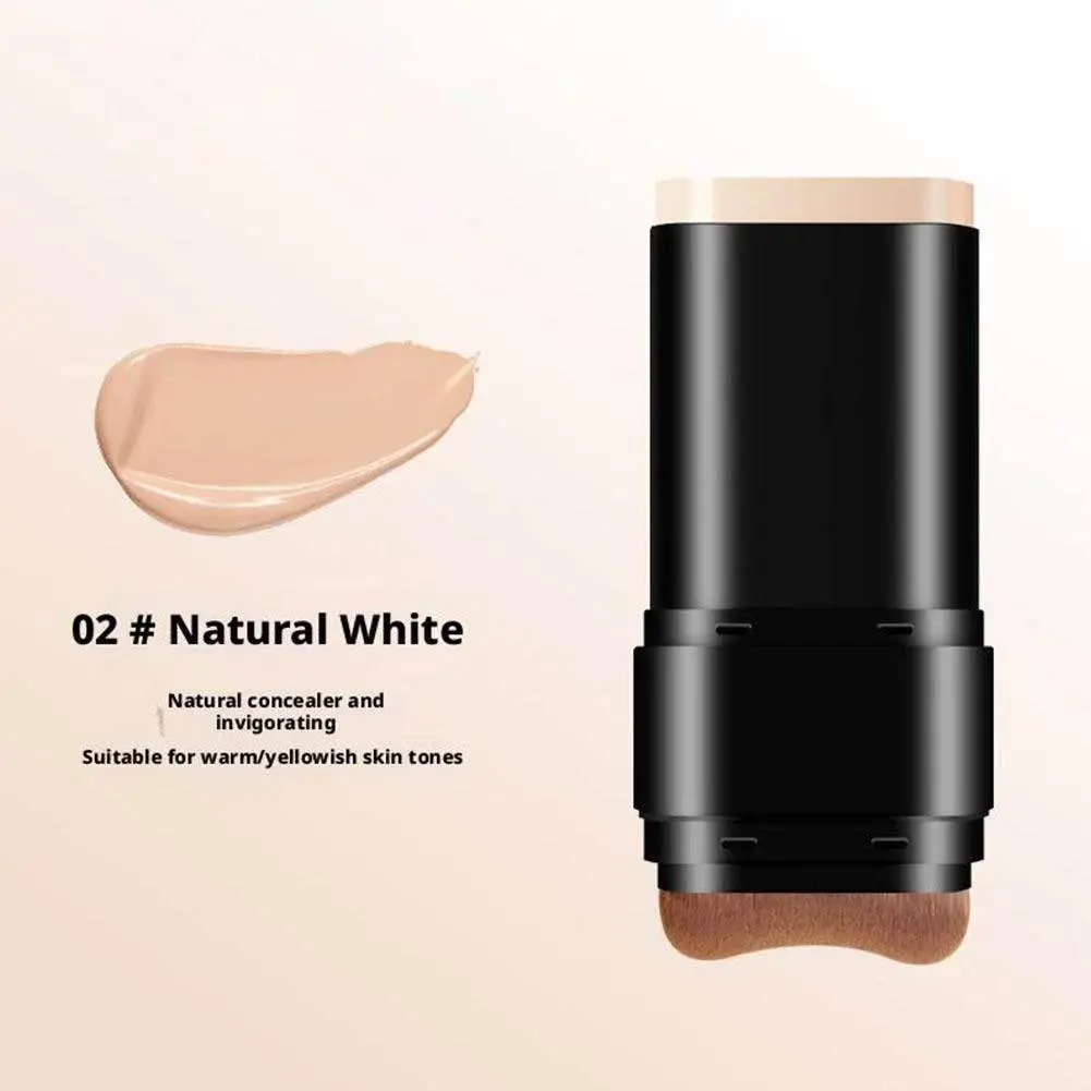 Picture of Kakashow Beauty Water Light Foundation Stick Moisturizing Concealer Face Acne Dark Circles Flawless Eraser Foundation Stick-#02