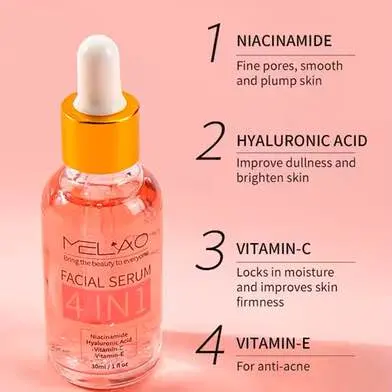 Picture of Melao Anti Aging Whitening Face Care 4 in 1 Vitamin C Skin Care Serum-30ml