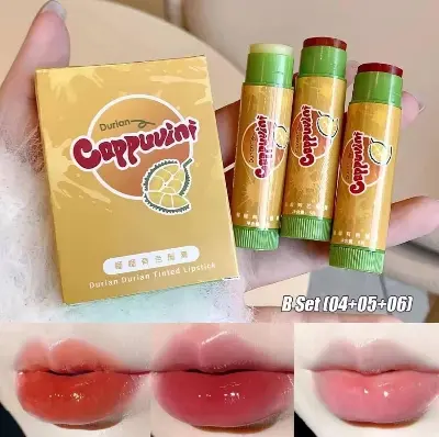 Picture of Cappuvini Durian Tinted Lipstick -3PCS