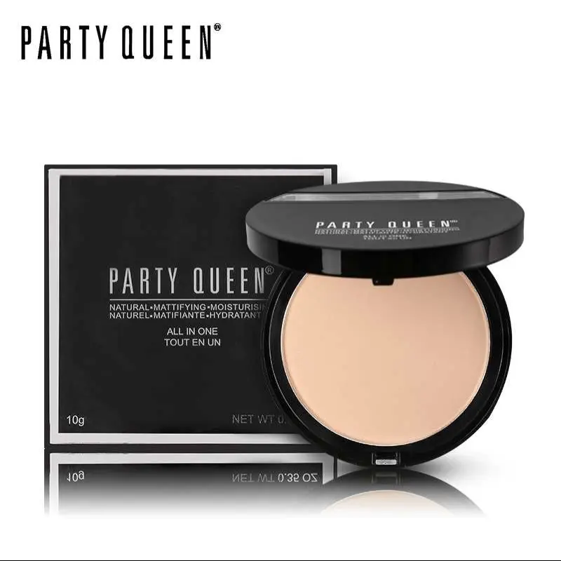 Picture of Party Queen Oil-Control Pressed Powder-#01 Ivory