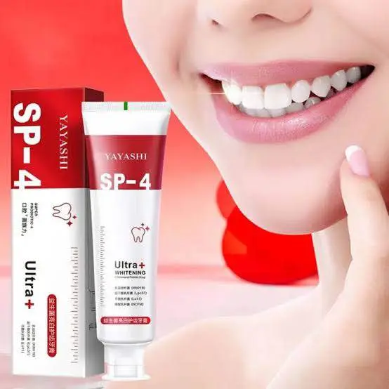 Picture of Yayashi Sp-4 Toothpaste Fresh Natural Tooth Whitener,for All Oral Concerns,Brighter Smiles (Whitening-1 Pcs