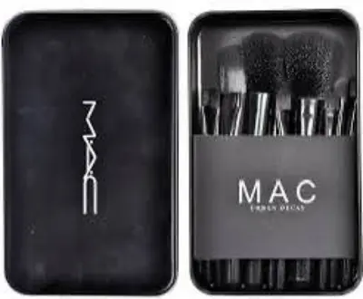 Picture of M.A.C Cosmetic Makeup Brush Set - 12 Pcs (Pack of 12)