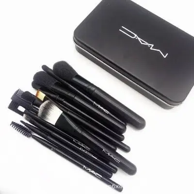 Picture of M.A.C Cosmetic Makeup Brush Set - 12 Pcs (Pack of 12)