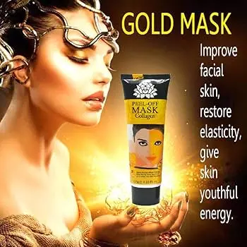 Picture of Meinaier Gold Collagen Brightening Skin Tone Hydrating Skin Tender Mask-120gm