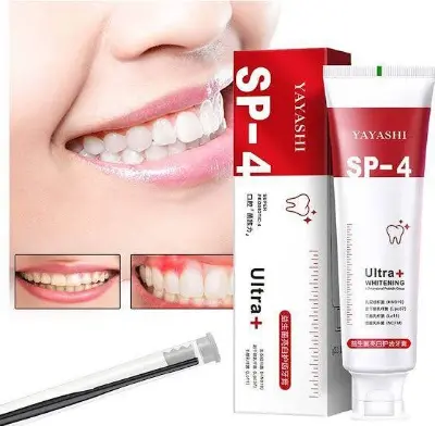 Picture of Sp-4 Probiotic Whitening Toothpaste, Ultra Whitening Toothpaste, Sp-4 Ultra Whitening (Red)