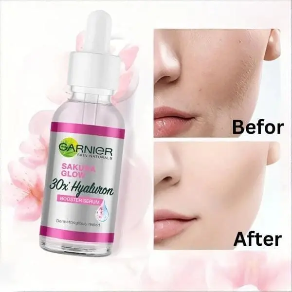 Picture of Garnier Sakura Glow Hyaluron Booster Facial Serum 30ml