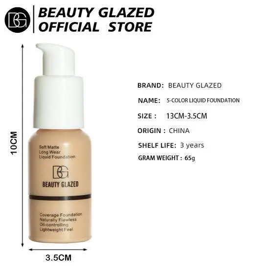 Picture of Beauty Glazed Coverage Foundation-# 102Nude