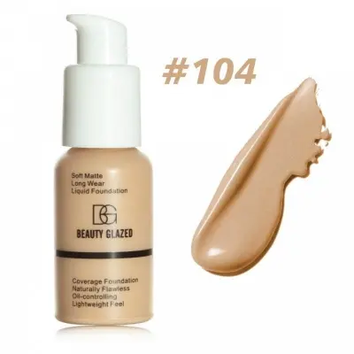 Picture of Beauty Glazed Coverage Foundation: 104Buff Beige