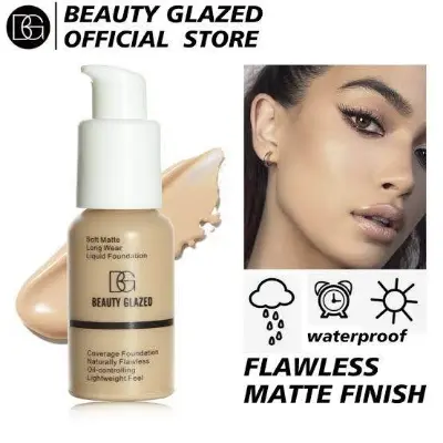 Picture of Beauty Glazed Coverage Foundation: 104Buff Beige